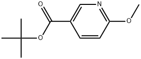 1,1-Dimethylethyl 6-methoxy-3-pyridinecarboxylate Structure