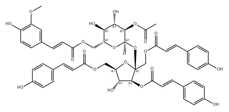 vanicoside A Struktur