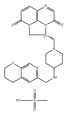 Gepotidacin mesylate