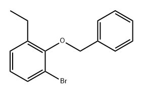 2-(Benzyloxy)-1-bromo-3-ethylbenzene Structure
