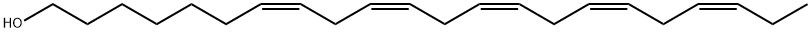 7(Z),10(Z),13(Z),16(Z),19(Z)-Docosapentaenol Structure