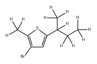 3-Bromo-[2-methyl-5-(sec-butyl)-d12]-thiophene|