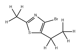 4-Bromo-(2-methyl-5-ethyl-d8)-thiazole|