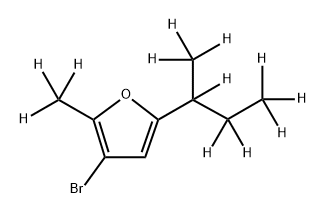 3-Bromo-[2-methyl-5-(sec-butyl)-d12]-furan|