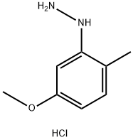 1-(5-Methoxy-2-methylphenyl)hydrazine hydrochloride Structure