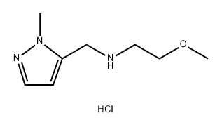 2-methoxy-N-[(1-methyl-1H-pyrazol-5-yl)methyl]ethanamine Structure