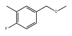 1-Fluoro-4-(methoxymethyl)-2-methylbenzene Structure