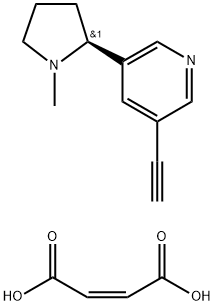 Pyridine, 3-ethynyl-5-((2S)-1-methyl-2-pyrrolidinyl)-, (2Z)-2-butenedioate(1:1)|化合物 T23352