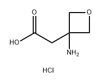 2-(3-氨基氧杂环丁烷-3-基)乙酸盐酸盐, 2138054-50-7, 结构式