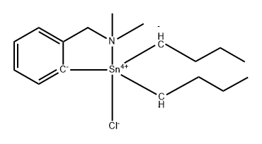 Tin, dibutylchloro[2-[(dimethylamino-κN)methyl]phenyl-κC]-, (TB-5-12)-