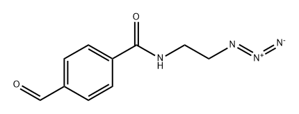 N-(2-azidoethyl)-4-formylbenzamide|N-(2-azidoethyl)-4-formylbenzamide
