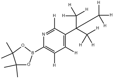 5-[(tert-Butyl)pyridine-d12]-2-boronic acid pinacol ester|