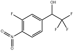 Benzenemethanol, 3-fluoro-4-nitro-α-(trifluoromethyl)-|2,2,2-三氟-1-(3-氟-4-硝基苯基)乙烷-1-醇