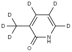 3-(methyl-d3)pyridin-2(1H)-one-4,5,6-d3|3-甲基吡啶-2(1H)-酮-D6