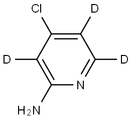4-Chloropyridin-3,5,6-2-amine-d3 Struktur
