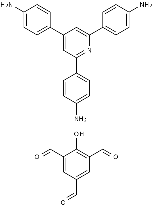 TPP-HTD COF 结构式