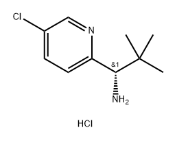 (S)-1-(5-chloropyridin-2-yl)-2,2-dimethylpropan-1-amine dihydrochloride Structure