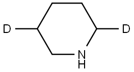 piperidine-2,5-d2 Struktur