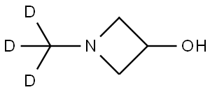 1-(methyl-d3)azetidin-3-ol Struktur