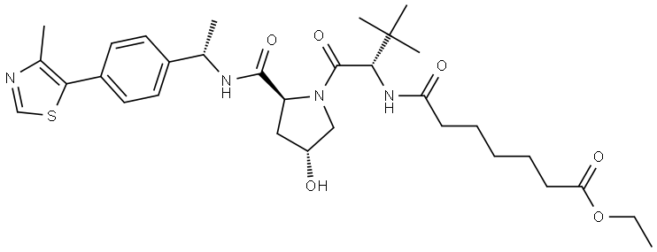 (S,R,S)-AHPC-Me-C7 ester|(S,R,S)-AHPC-ME-C7 ESTER