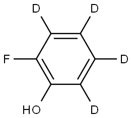 2-fluorophen-3,4,5,6-d4-ol Struktur