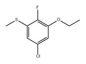 (5-Chloro-3-ethoxy-2-fluorophenyl)(methyl)sulfane Structure