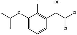 2,2-Dichloro-1-(2-fluoro-3-isopropoxyphenyl)ethanol Structure