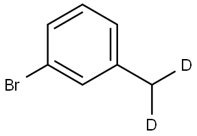 1-bromo-3-(methyl-d2)benzene Struktur