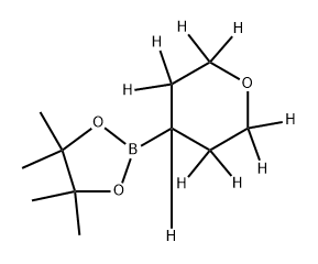 4,4,5,5-tetramethyl-2-(tetrahydro-2H-pyran-4-yl-d9)-1,3,2-dioxaborolane|