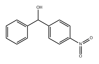Dl-4-nitrobenzhydrol Struktur