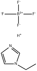 1H-Imidazole, 1-ethyl-, tetrafluoroborate(1-) (1:1) Struktur