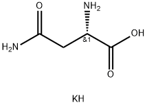 L-Asparagine, potassium salt (1:1) Struktur