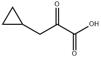 Cyclopropanepropanoic acid, α-oxo- Structure