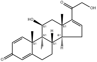 Desoximetasone Impurity A Structure