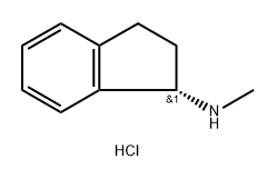 1H-Inden-1-amine, 2,3-dihydro-N-methyl-, hydrochloride (1:1), (1S)-|