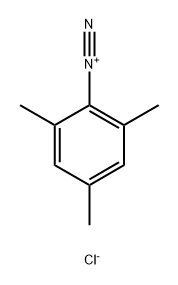 Benzenediazonium, 2,4,6-trimethyl-, chloride (1:1)