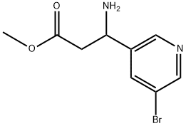 methyl 3-amino-3-(5-bromopyridin-3-yl)propanoate(WX191893)|甲基 3-氨基-3-(5-溴吡啶-3-基)丙酯