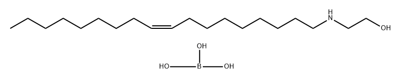 Boric acid (H3BO3), reaction products with (Z)-2-(9-octadecenylamino)ethanol Structure