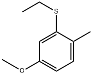 2-(乙硫基)-4-甲氧基-1-甲基苯 结构式