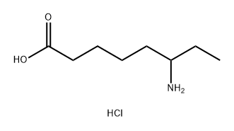 6-aminooctanoic acid hydrochloride Structure