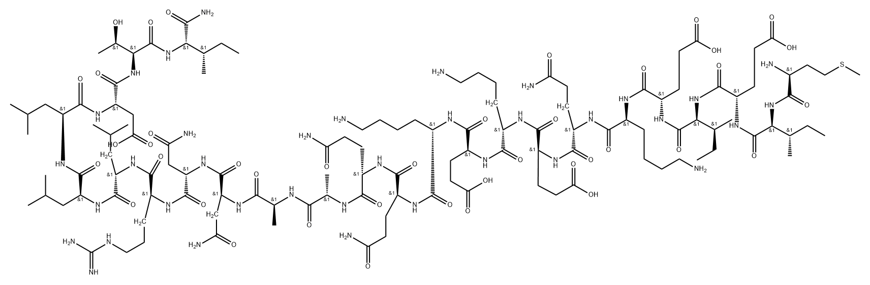 sauvagine(17-40) Structure