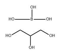 Boric acid (H3BO3), reaction products with glycerol, potassium salts Structure