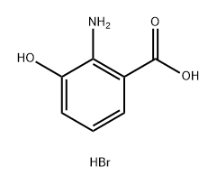 Benzoic acid, 2-amino-3-hydroxy-, hydrobromide (1:1)