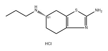 2,6-Benzothiazolediamine, 4,5,6,7-tetrahydro-N6-propyl-, hydrochloride (1:1), (6S)-