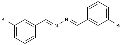 Benzaldehyde, 3-bromo-, (2E)-2-[(3-bromophenyl)methylene]hydrazone, [C(E)]-