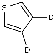 thiophene-3,4-d2 Struktur