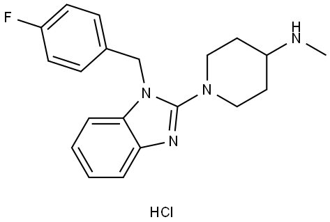 Mizolastine Impurity 5 HCl Struktur