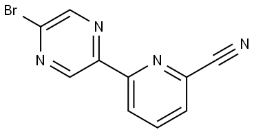 5-Bromo-2-(6'-cyano-2'-pyridyl)pyrazine|