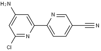 6-Chloro-4-amino-5'-cyano-2,2'-bipyridine|