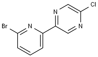 5-Chloro-2-(6'-bromo-2'-pyridyl)pyrazine|